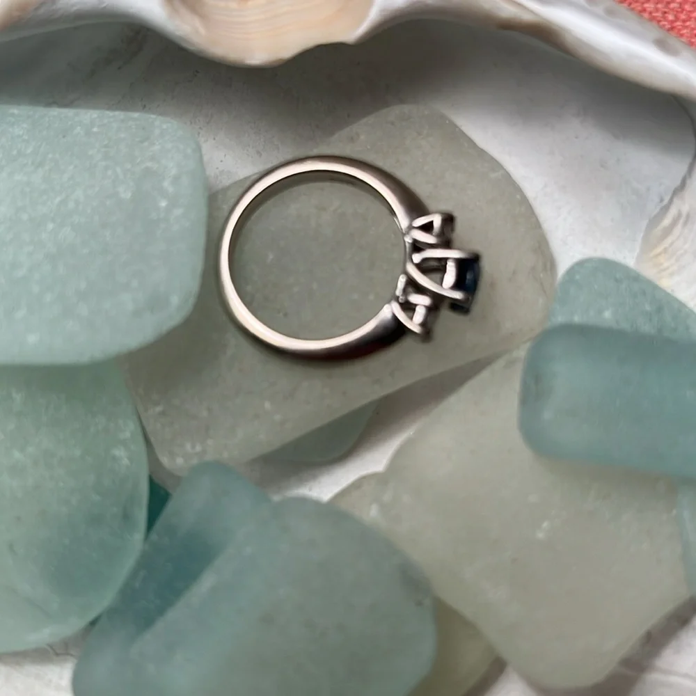 LeVian Tanzanite Diamond 18K Ring - Picture 10 of 14